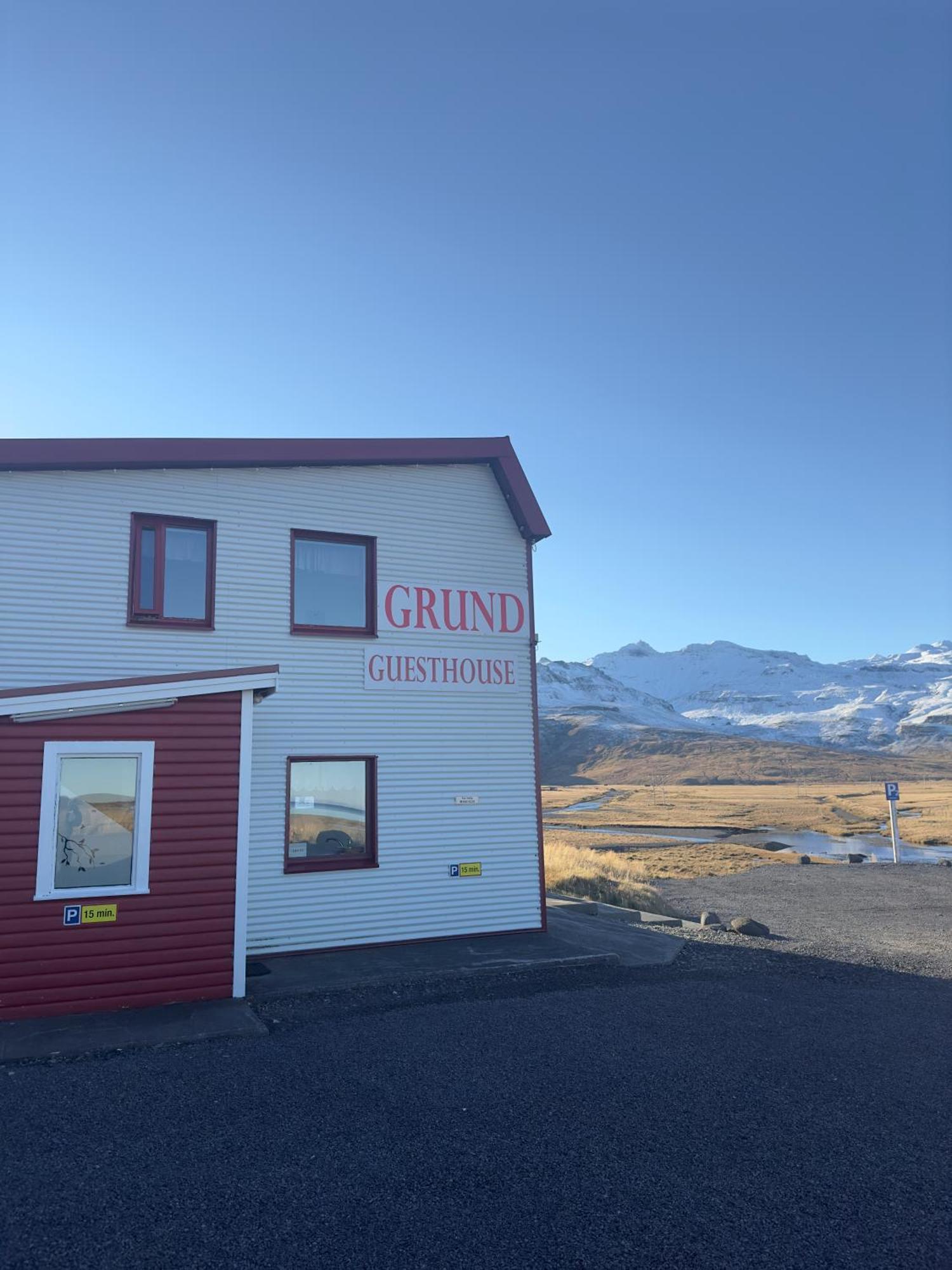 Hotel Grund í Grundarfirdi Grundarfjörður Exterior foto